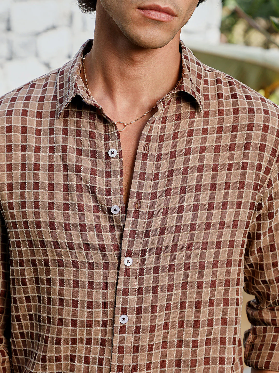 Glen Check Shirt - Image 7