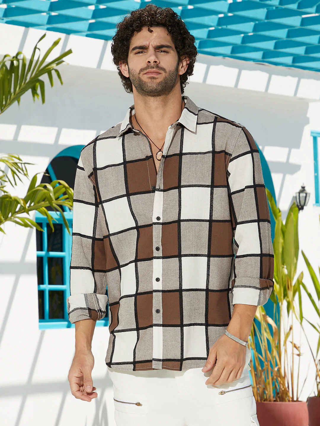 Outlined-Buffalo Regular Shirt - Image 2