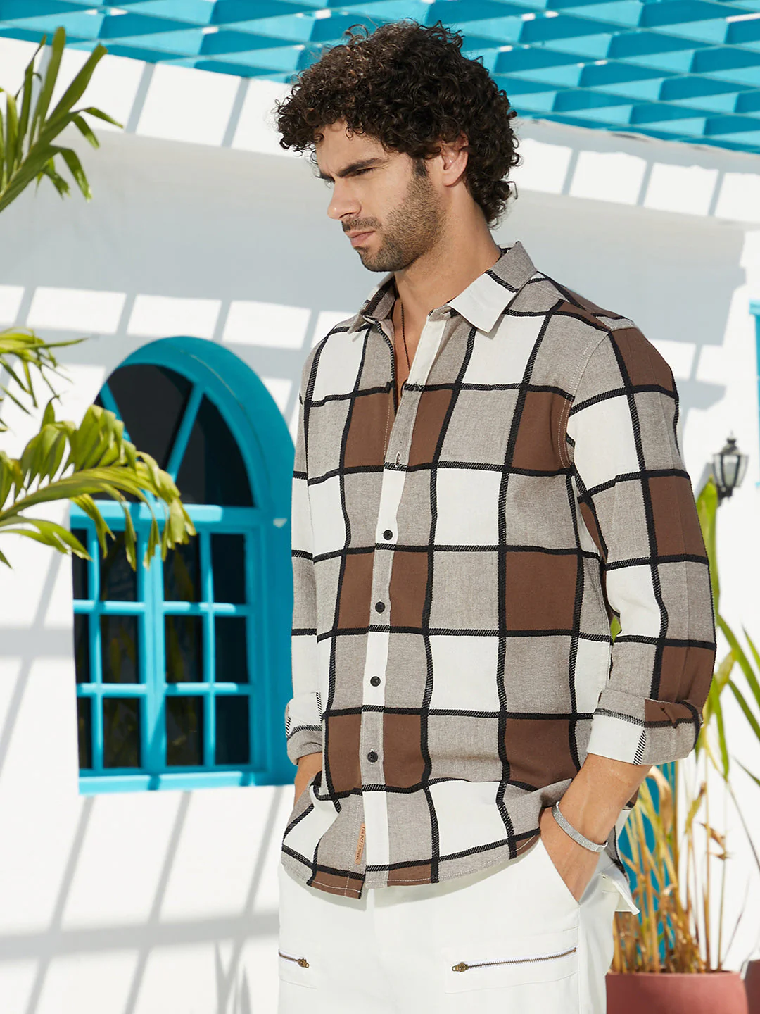 Outlined-Buffalo Regular Shirt - Image 3