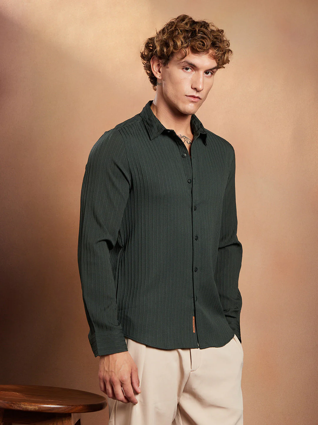 Pinstripe-Tactile Shirt - Image 3