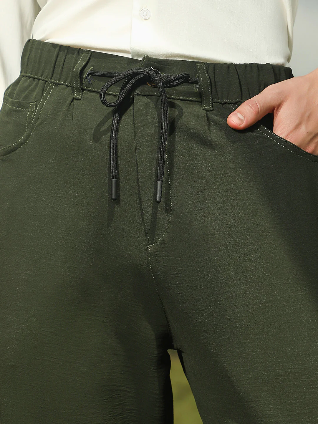 Lightweight - Tapered Tailored Trousers - Image 7
