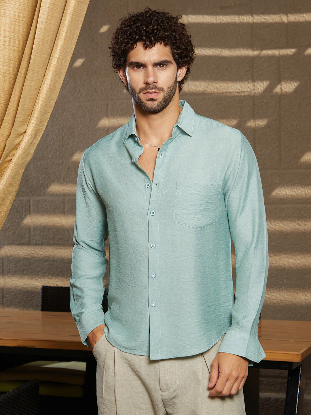 Breezy Wrinked Relaxed Shirt - Image 2