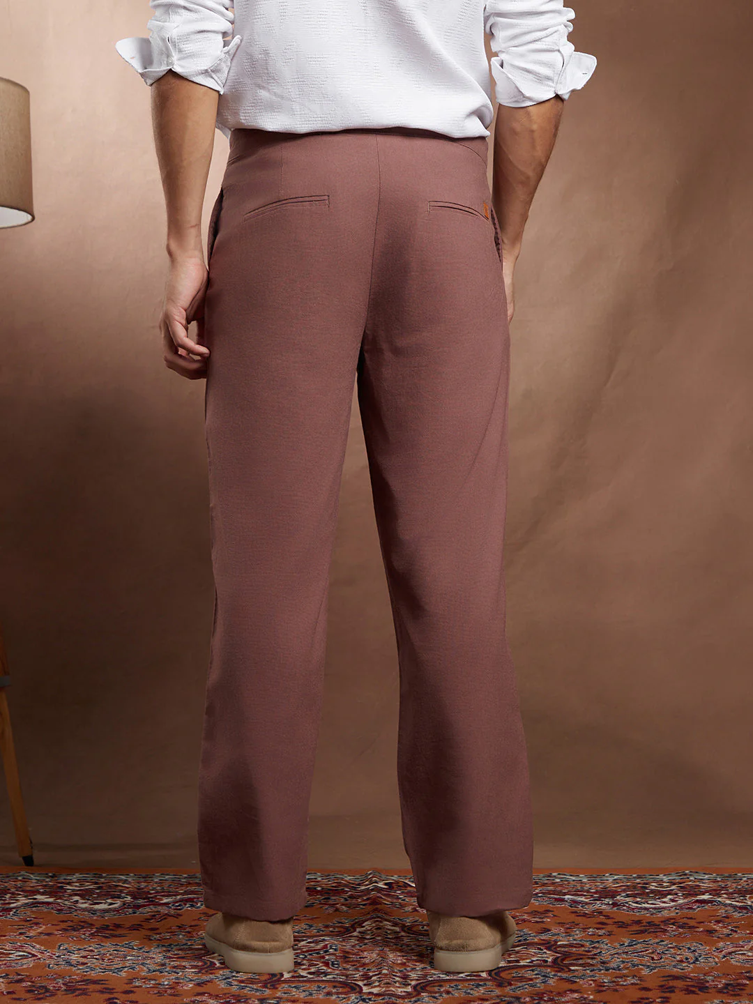 Lightweight - Linen-Blend Cigrette Trousers - Image 4