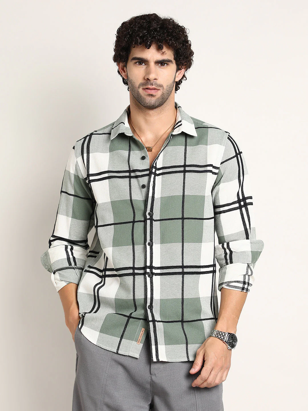 Overlap Buffalo Shirt - Image 2