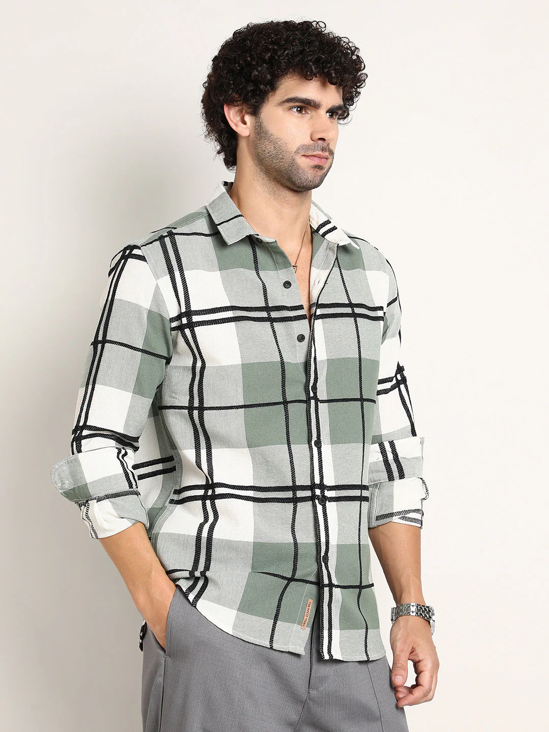 Overlap Buffalo Shirt - Image 3