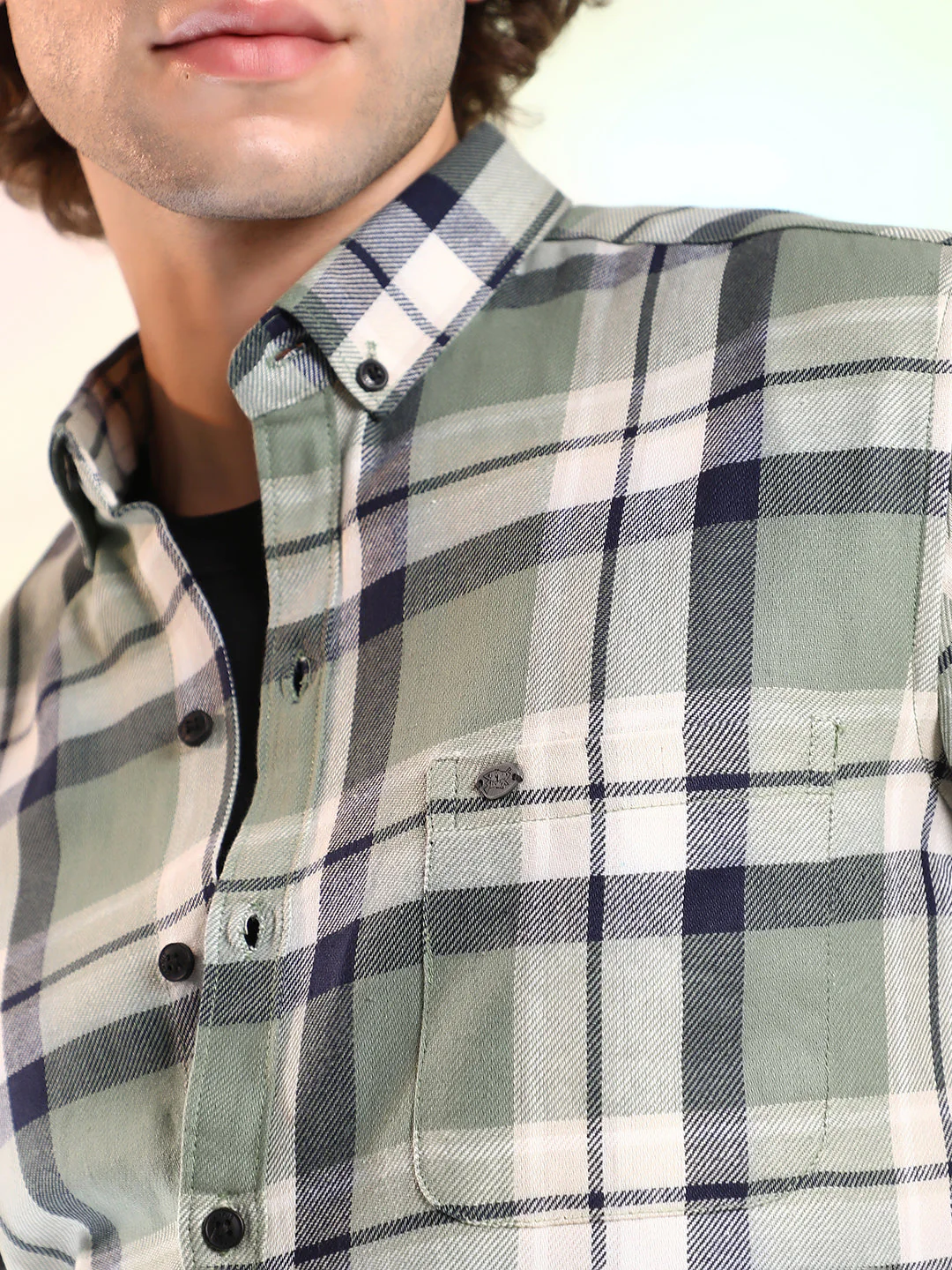 Shadow-Checkered Shirt - Image 7