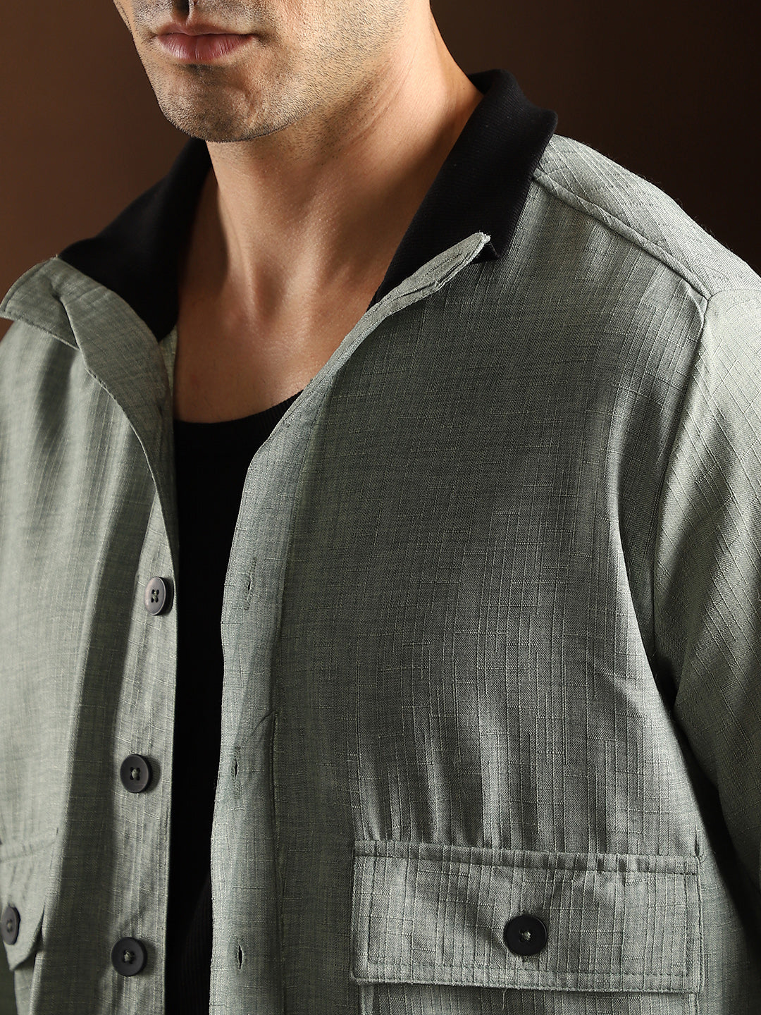 Tactile-Utility Bomber Jacket - Image 7