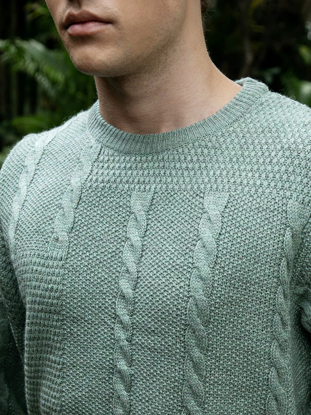 Twist-Knit Pullover Sweater - Image 7