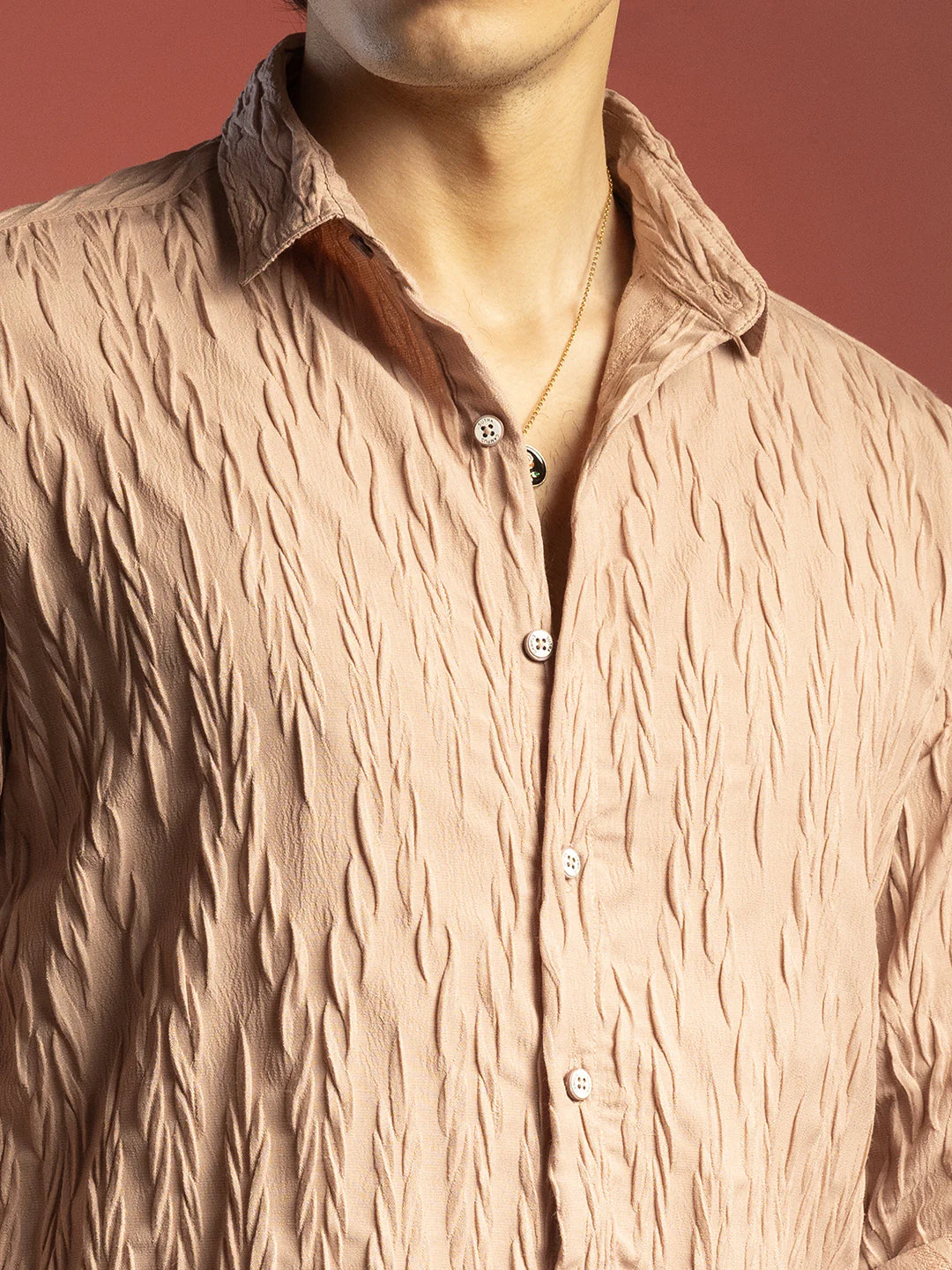 Grain-Textured Shirt - Image 7