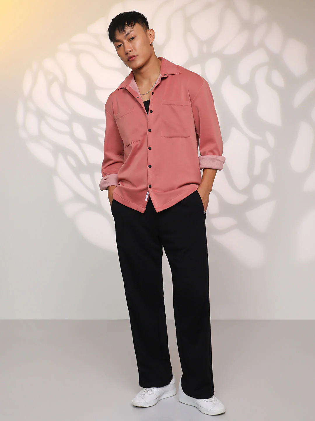 Solid Utility Shacket - Image 5