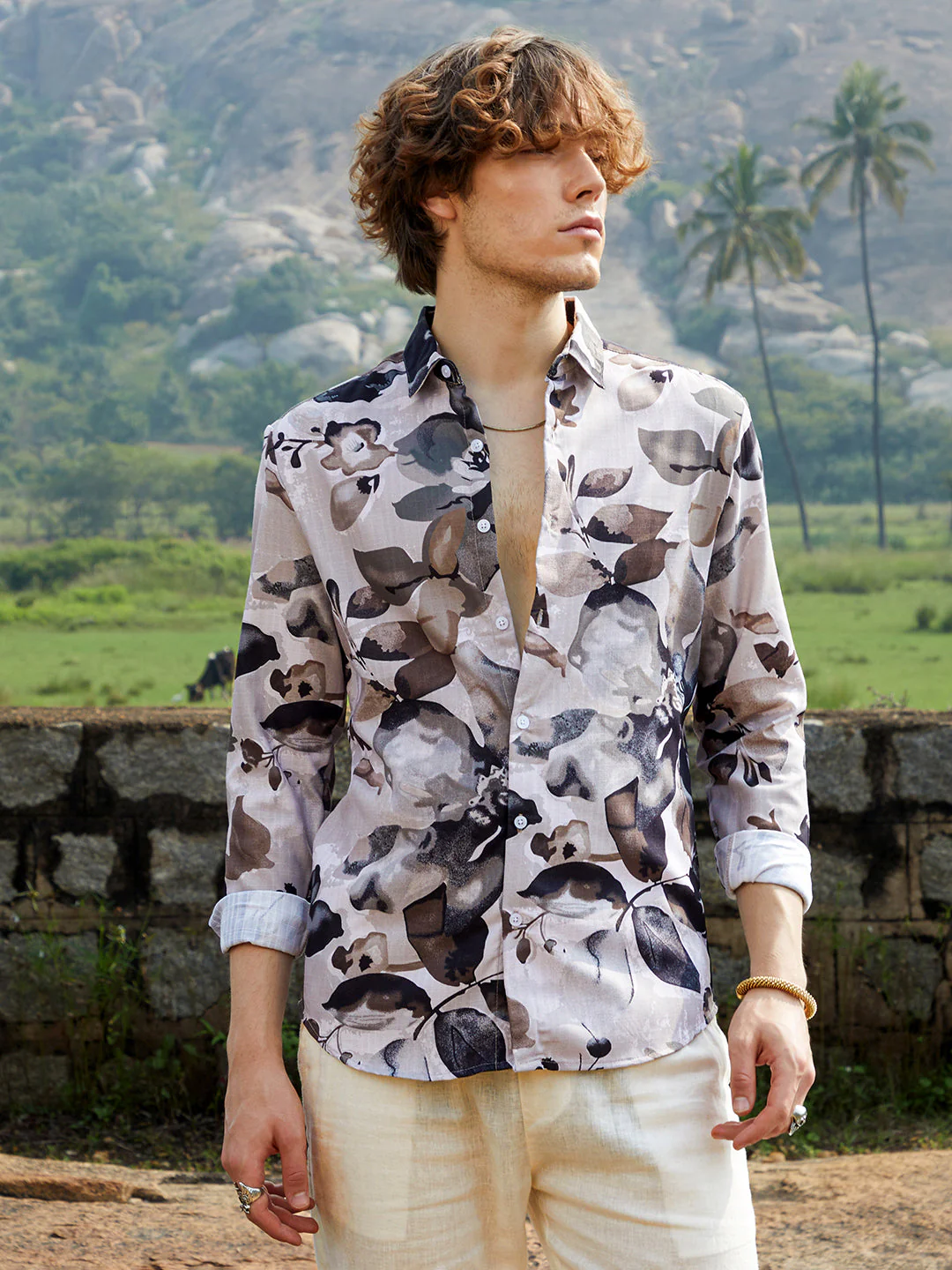 Artistic Foliage Shirt - Image 2
