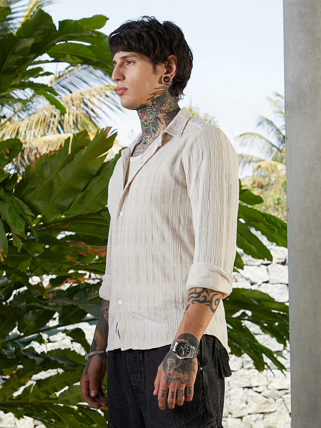 Braided-Knot Tactile Shirt - Image 3
