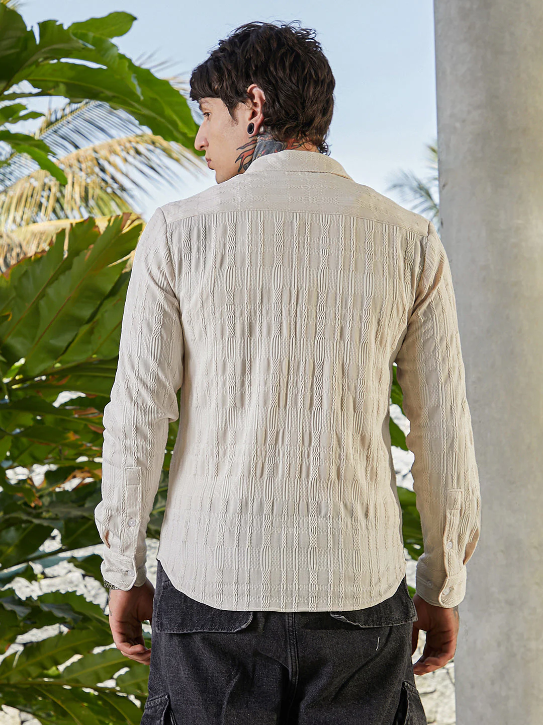 Braided-Knot Tactile Shirt - Image 4