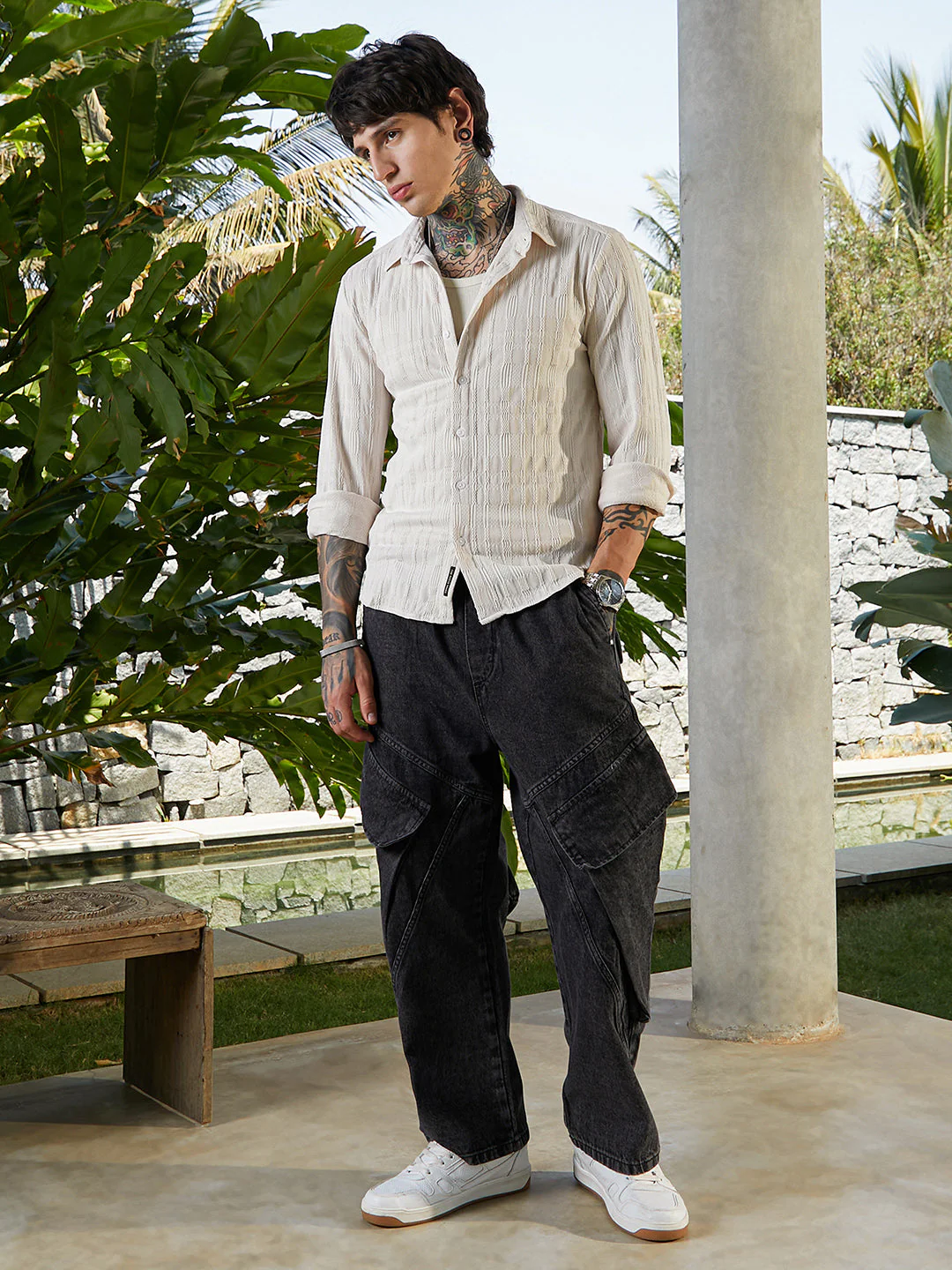 Braided-Knot Tactile Shirt - Image 5