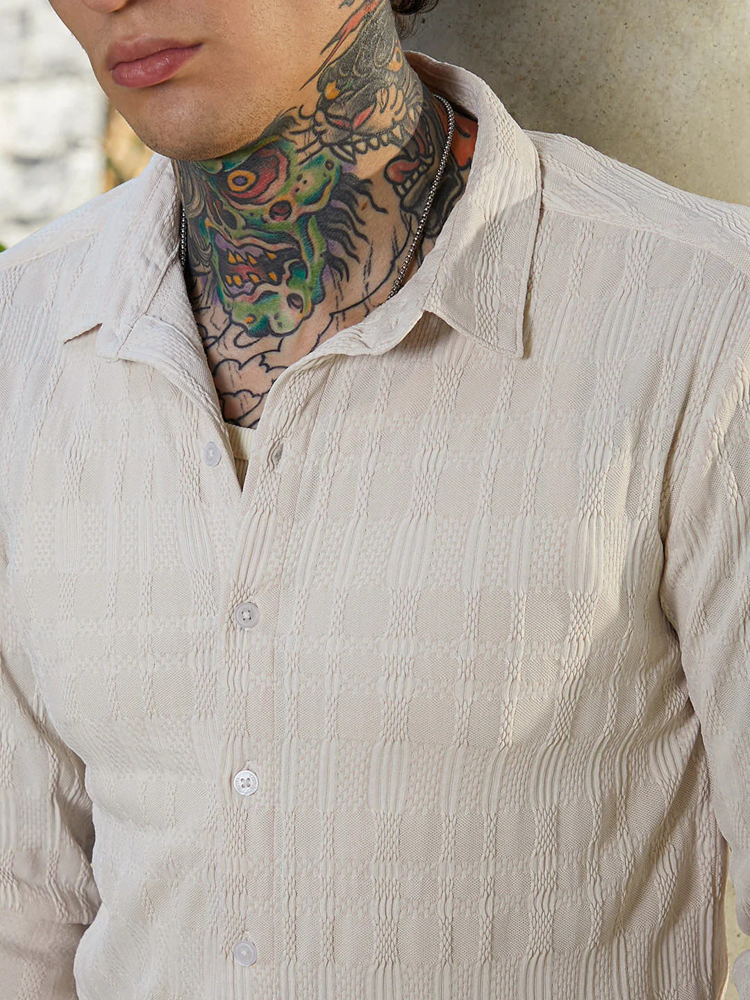 Braided-Knot Tactile Shirt - Image 7