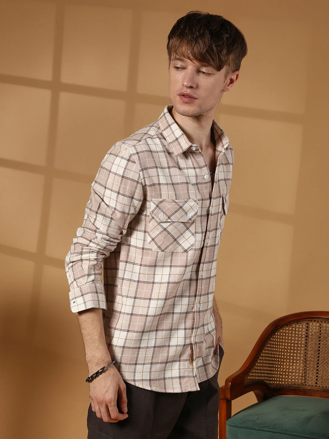 Check Utility Shirt - Image 3