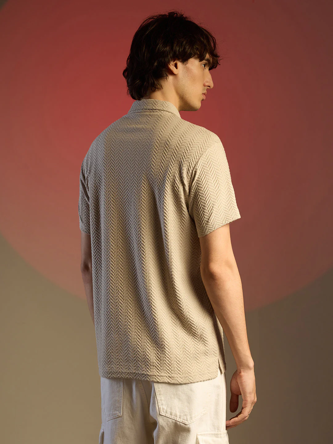 Chevron Polo T-Shirt - Image 5