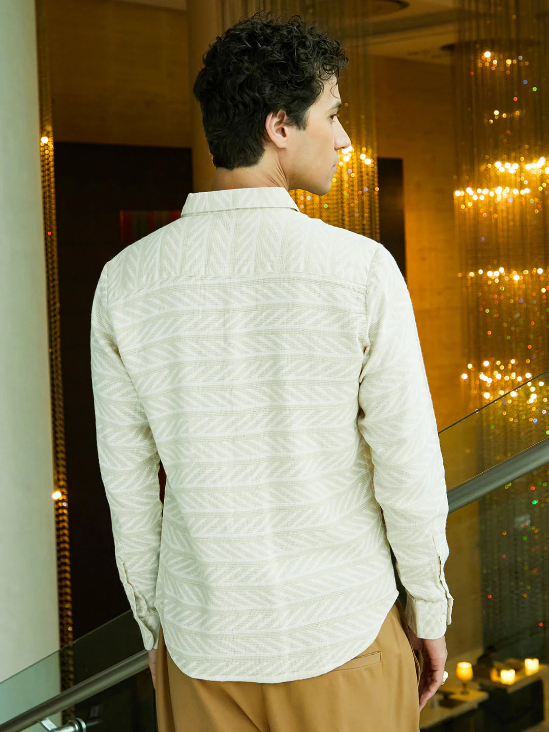 Contrast-Lined Shirt - Image 4
