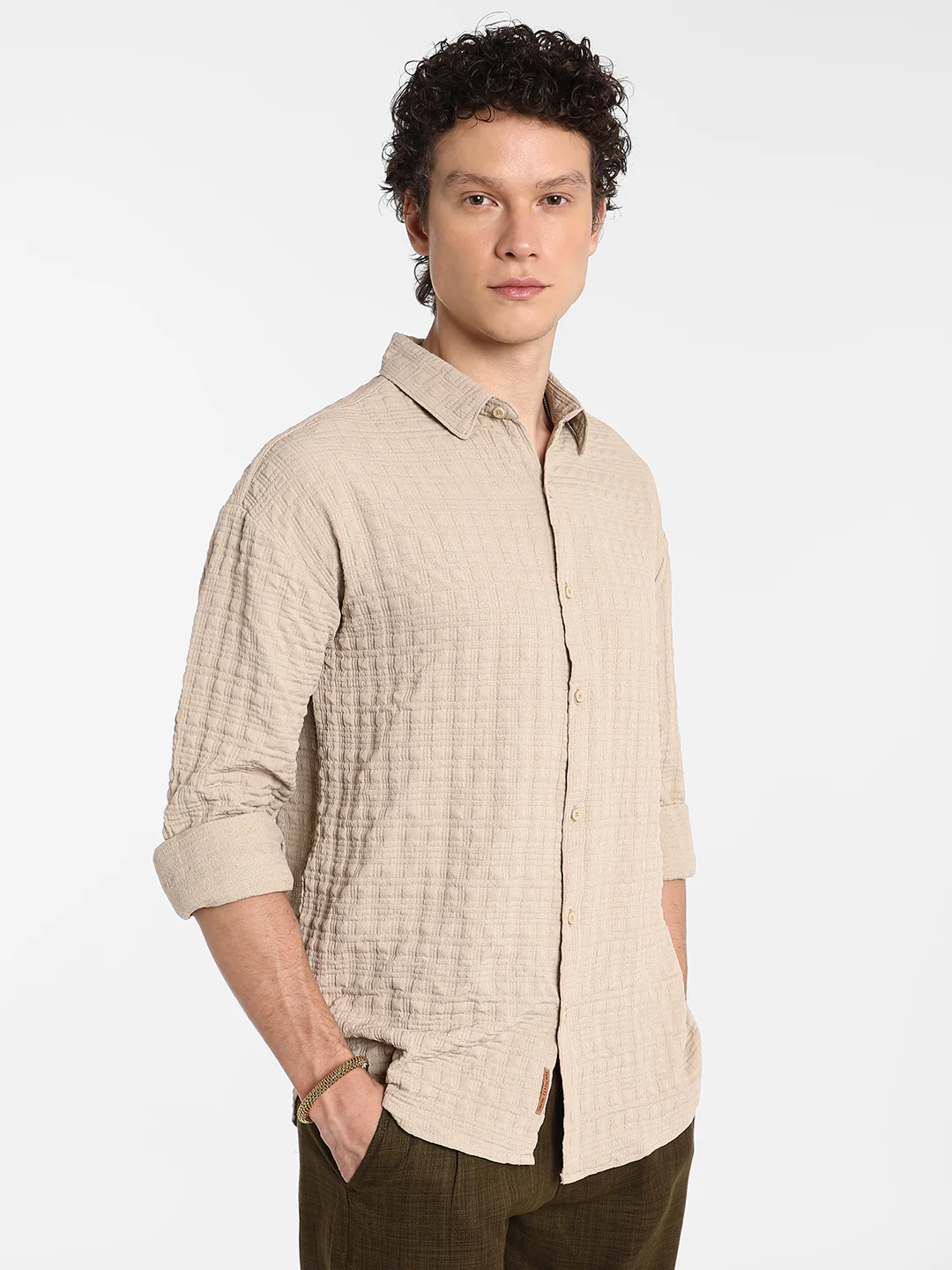 Dimentional-Textured Shirt - Image 11