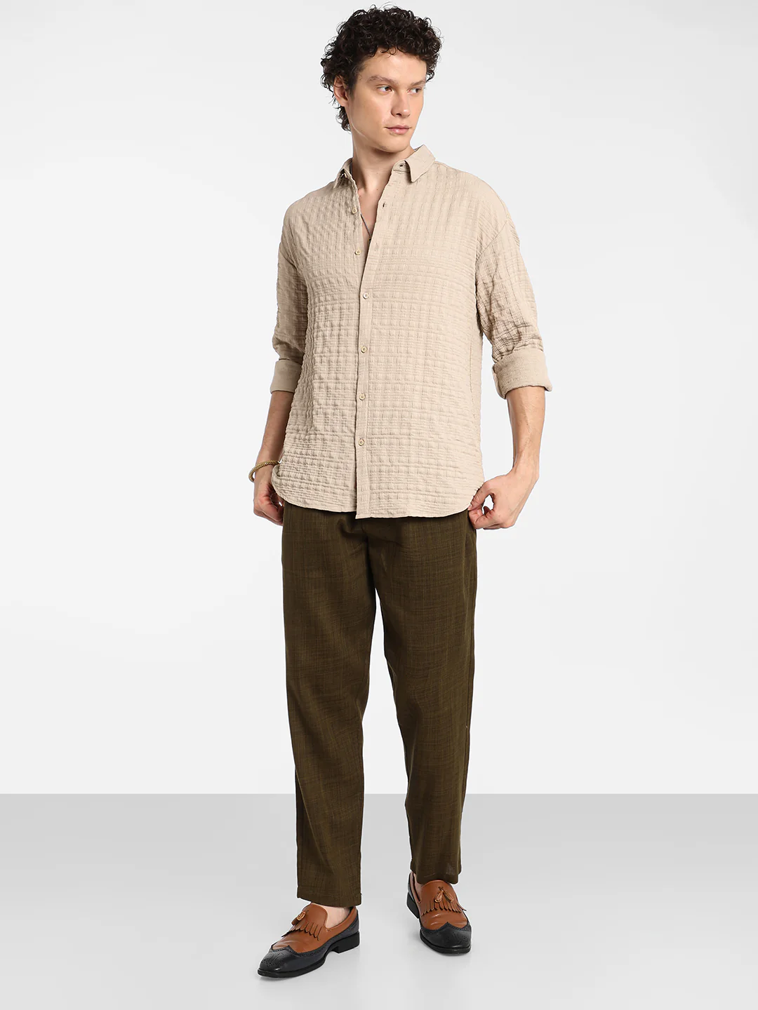 Dimentional-Textured Shirt - Image 13
