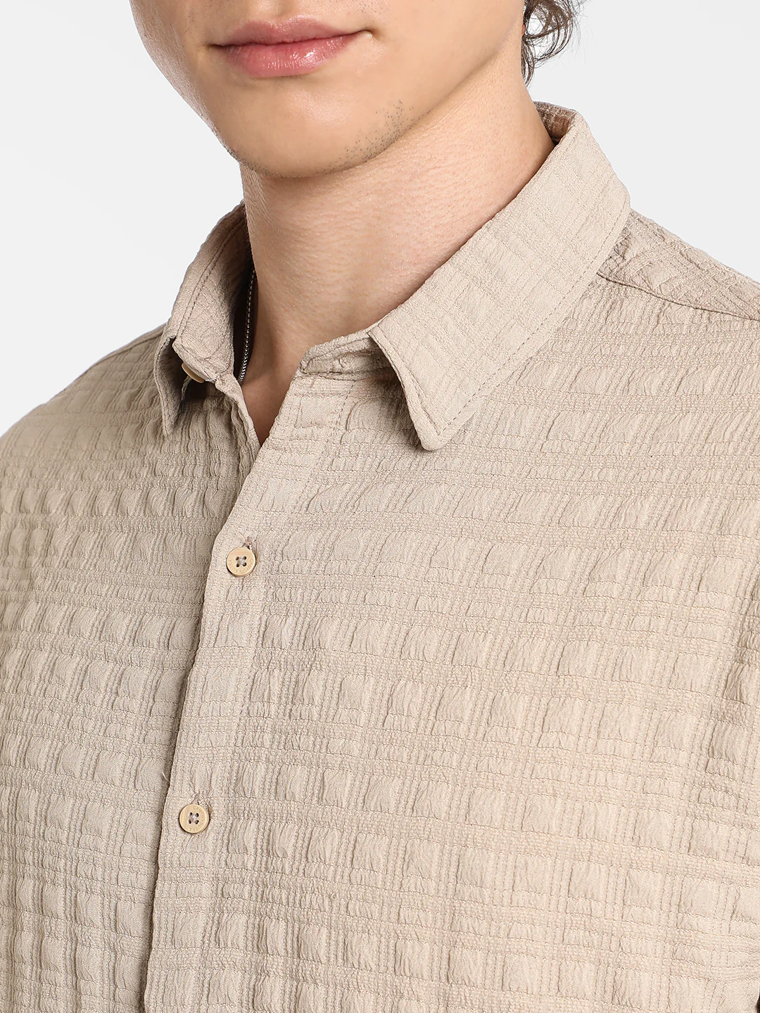 Dimentional-Textured Shirt - Image 15