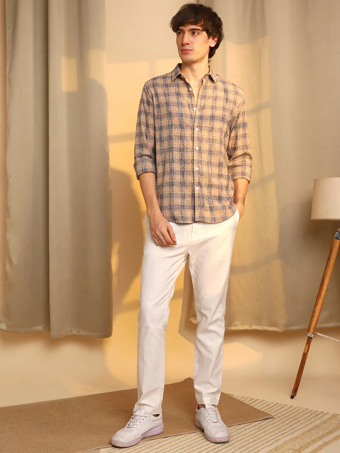 Heathered-Buffalo Check Shirt - Image 5