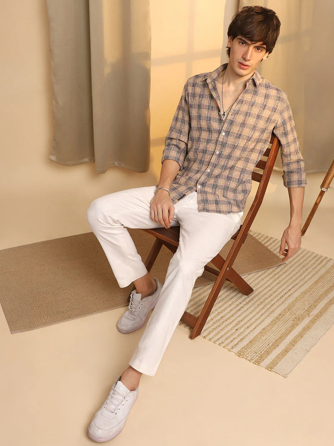 Heathered-Buffalo Check Shirt - Image 6