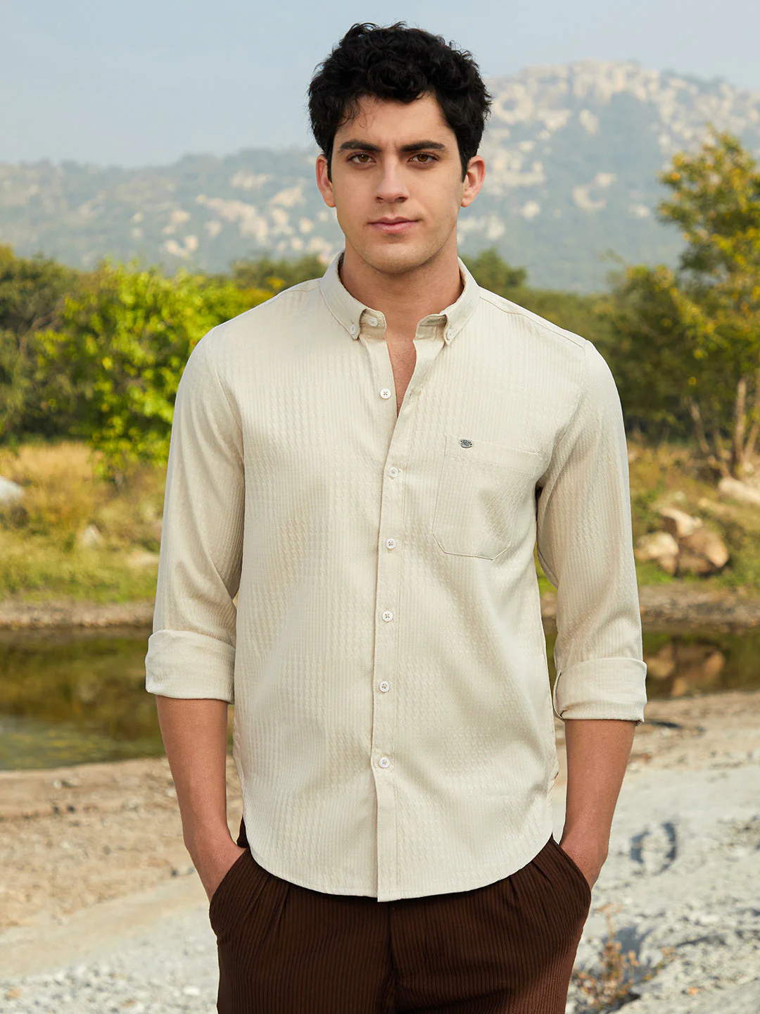 Houndstooth-Tactile Shirt - Image 2