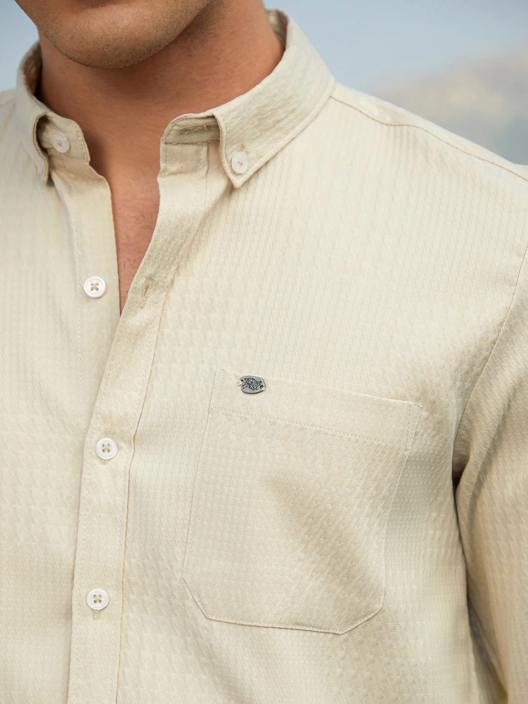 Houndstooth-Tactile Shirt - Image 7