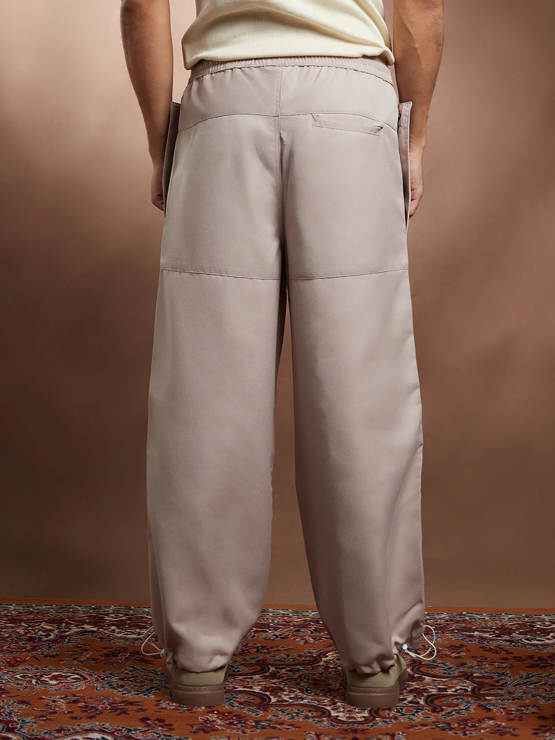 Panelled Parachute Trousers - Image 4