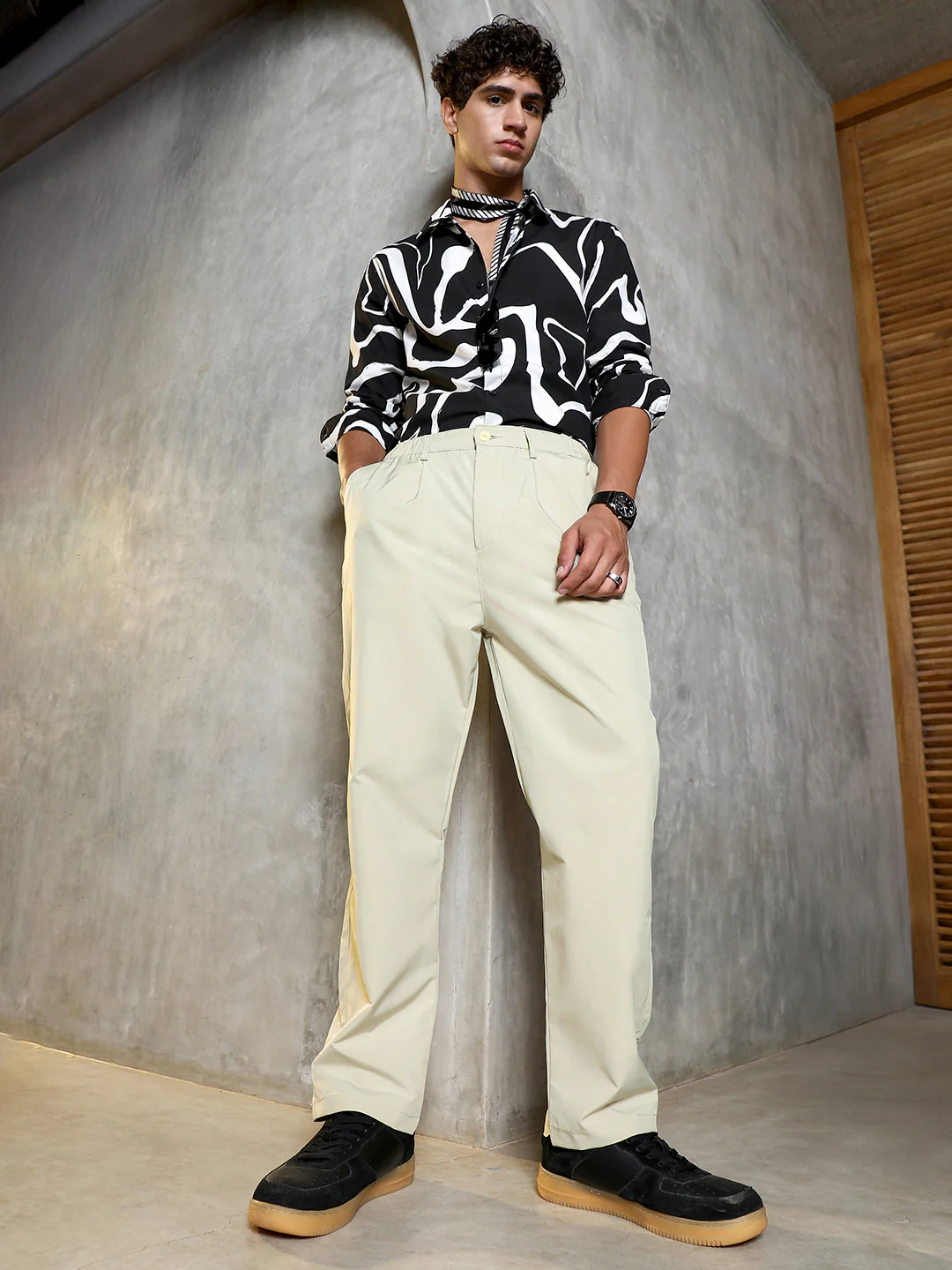 Lightweight - Pleated Parachute Trousers - Image 13