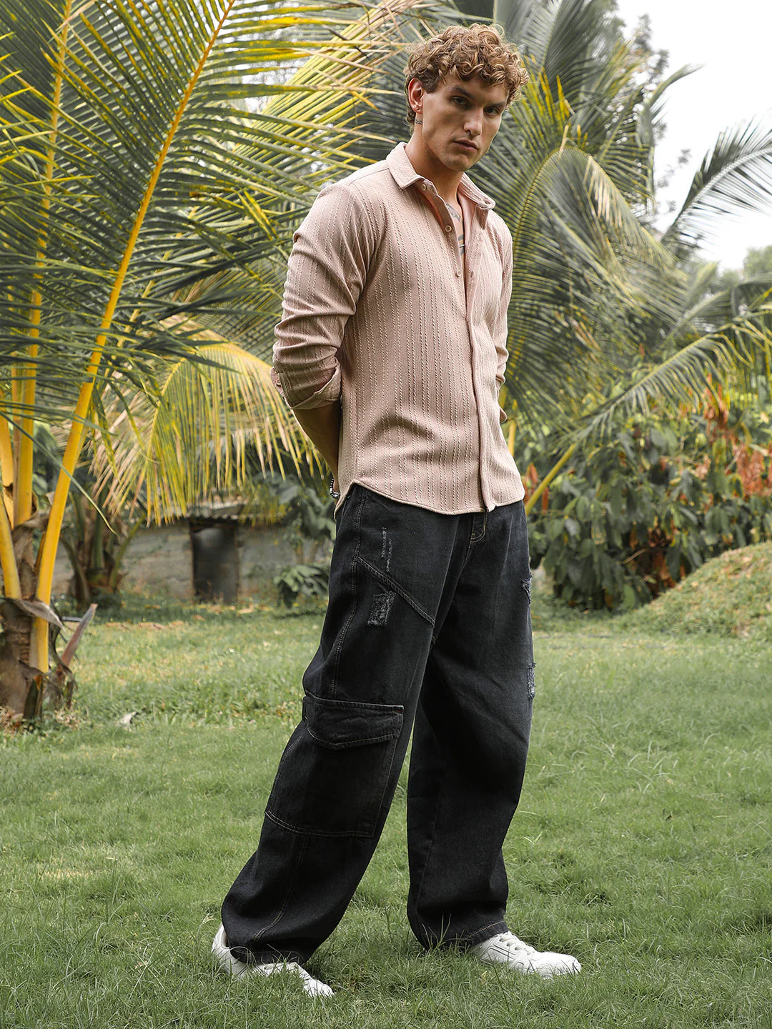 Ribbed-Rope Tactile Shirt - Image 5