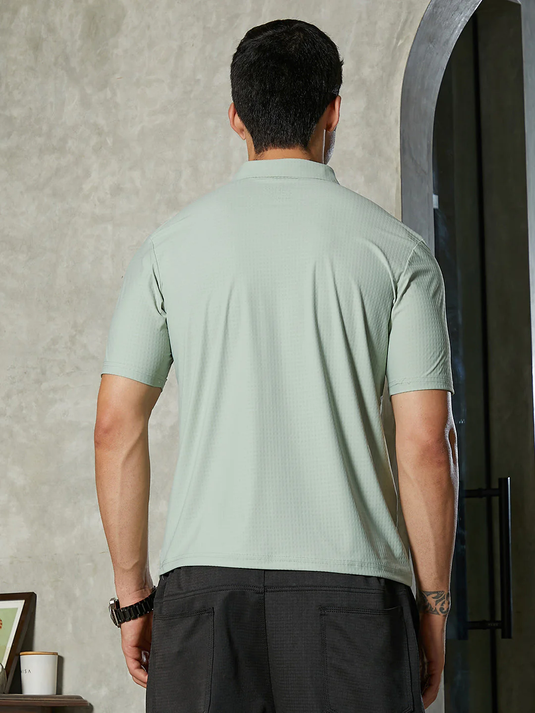 Seamless Cuboid Polo T-Shirt - Image 4