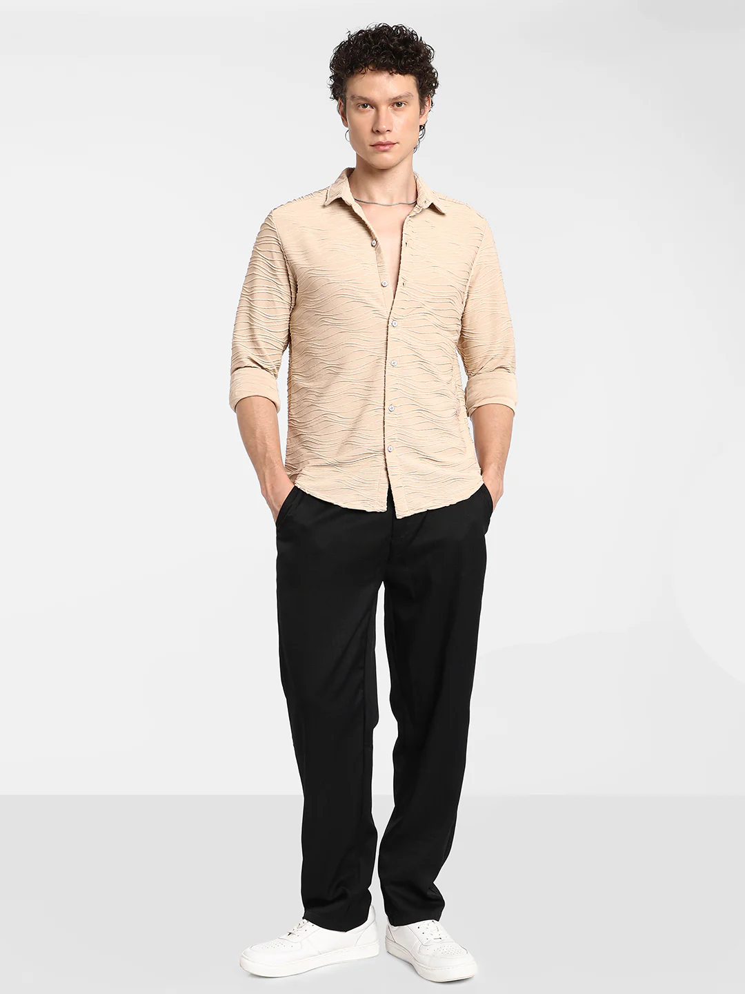 Self-Design Wave Shirt - Image 13