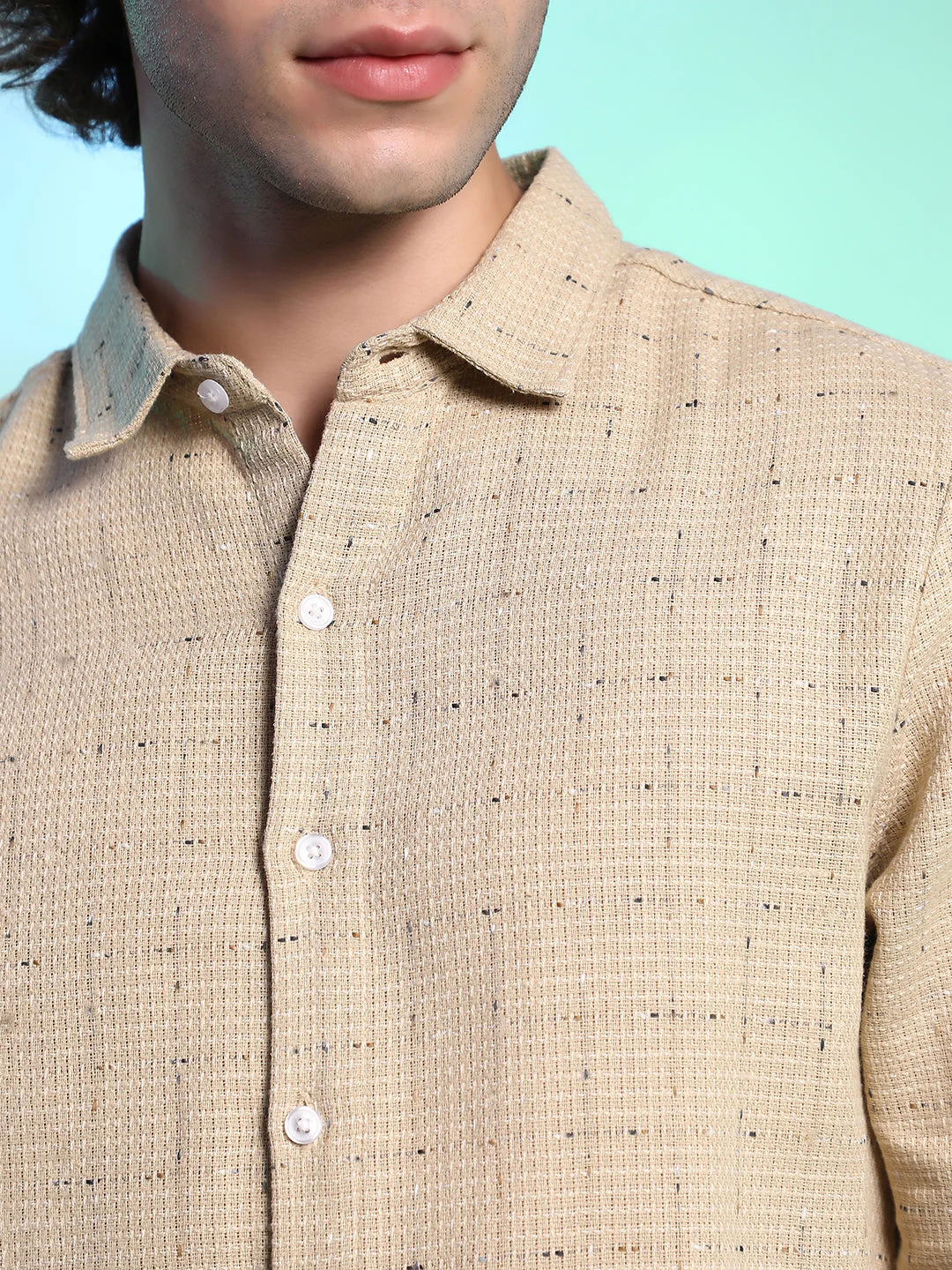 Ditsy Grid Shirt - Image 7