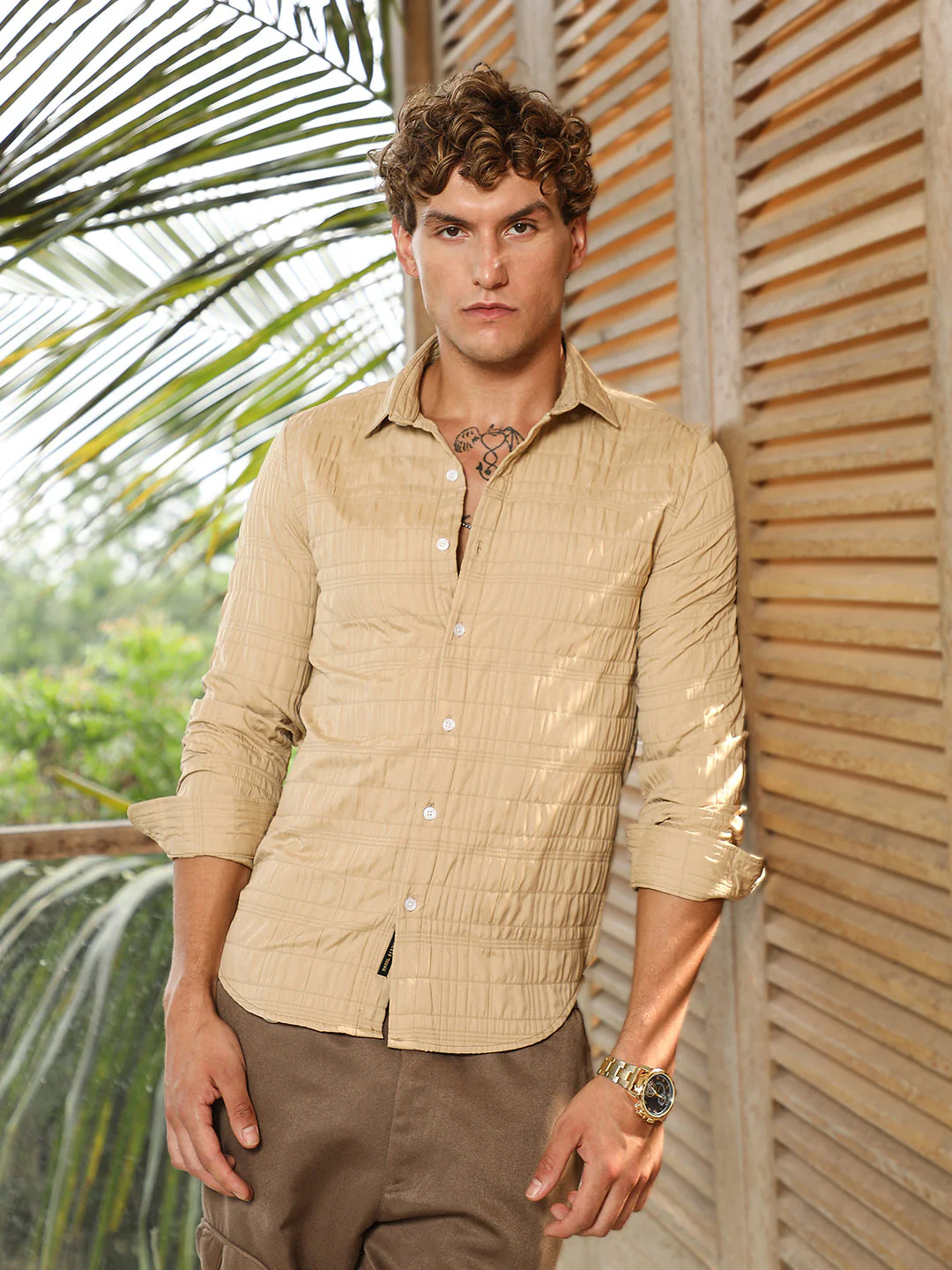 Grid-Tactile Shirt - Image 2
