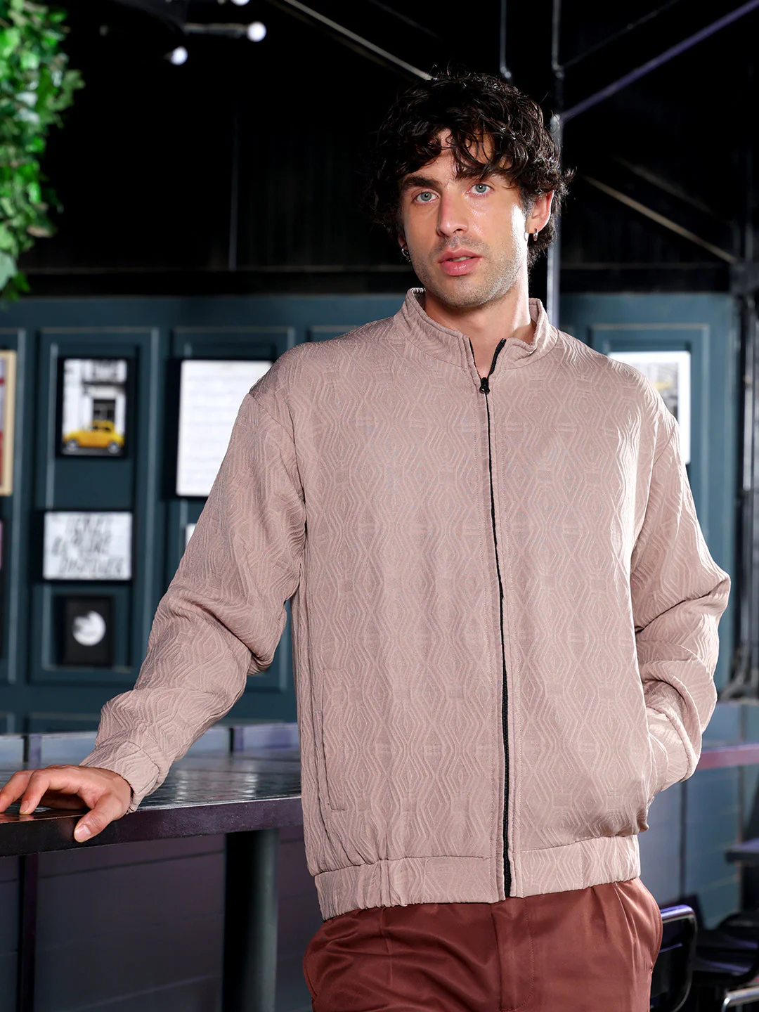 Illuminator-Tactile Bomber Jacket - Image 2