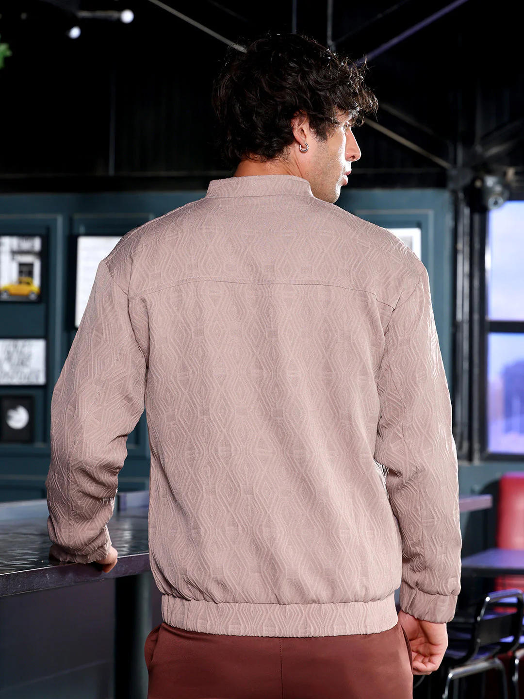 Illuminator-Tactile Bomber Jacket - Image 4