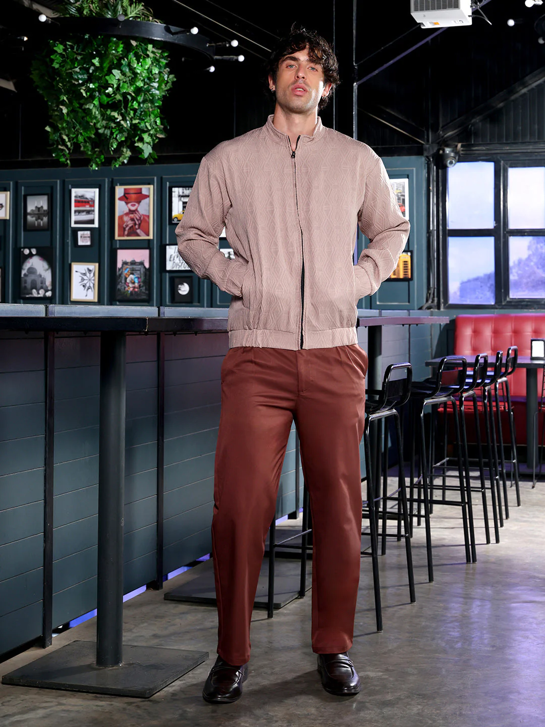 Illuminator-Tactile Bomber Jacket - Image 5