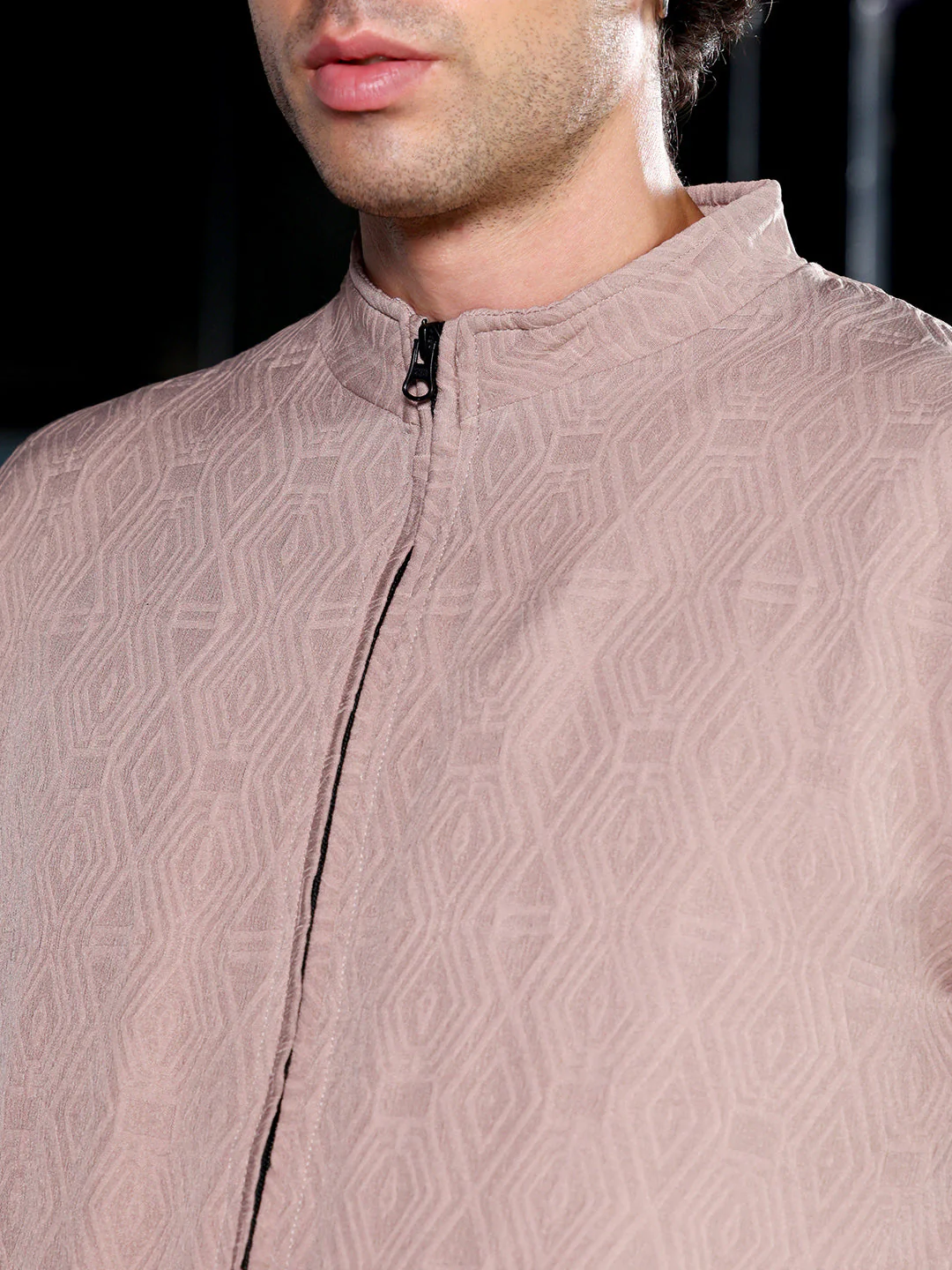 Illuminator-Tactile Bomber Jacket - Image 7