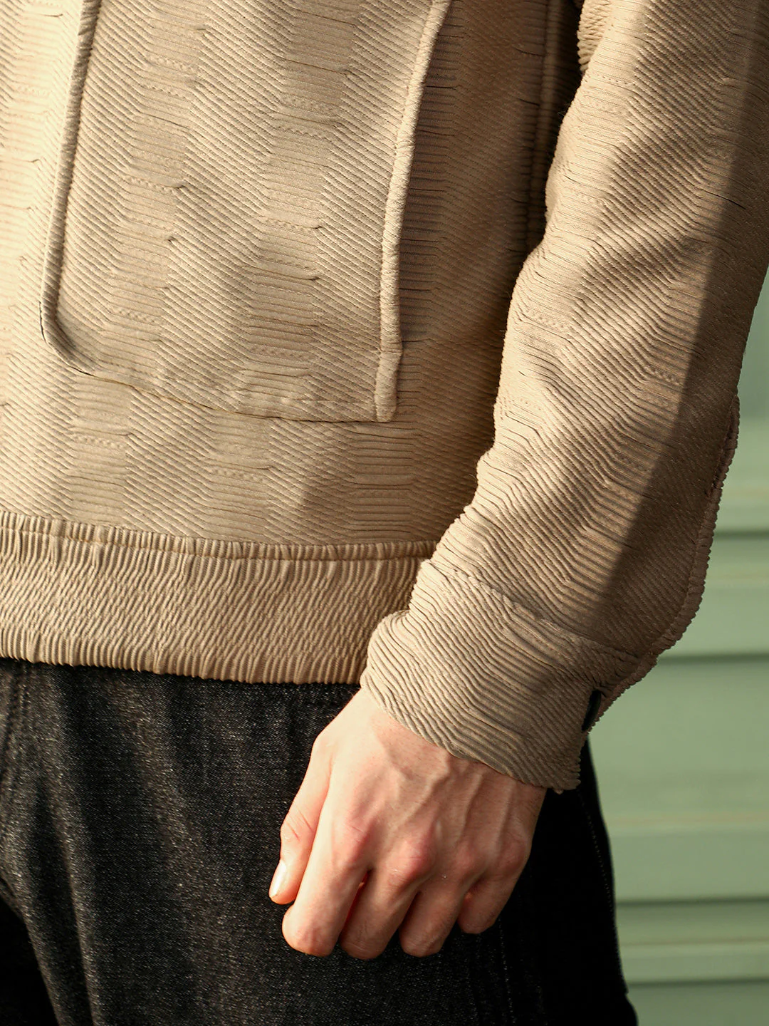 Ruche-Tactile Panelled Jacket - Image 8