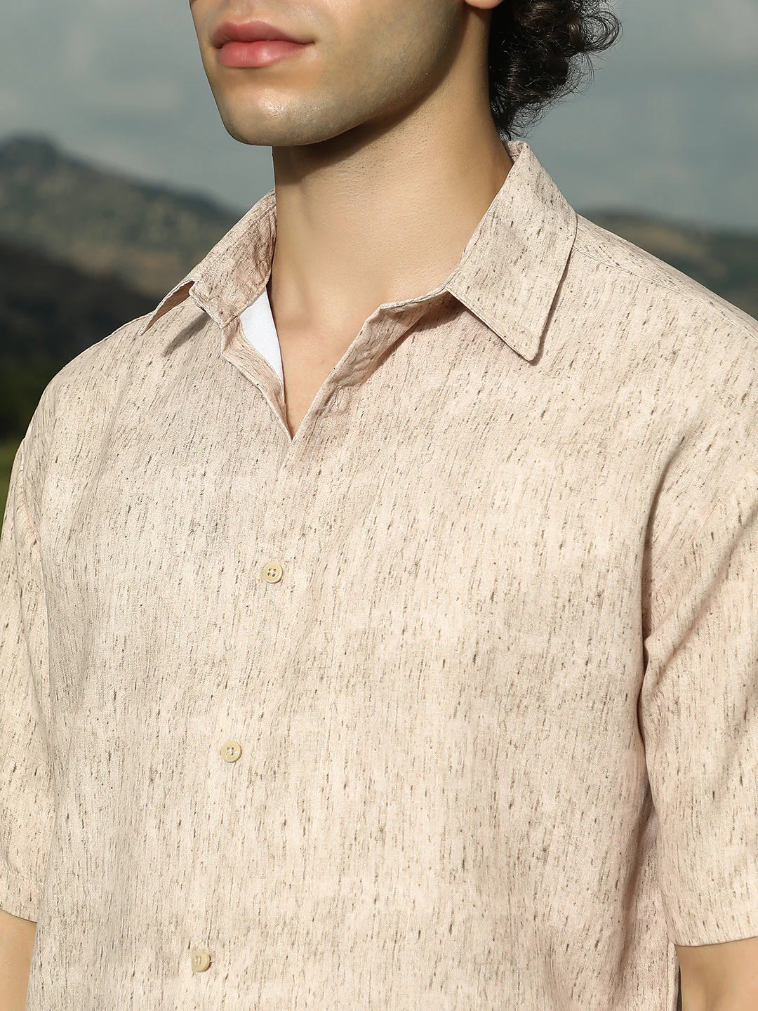 Speckled Oversized Shirt - Image 7