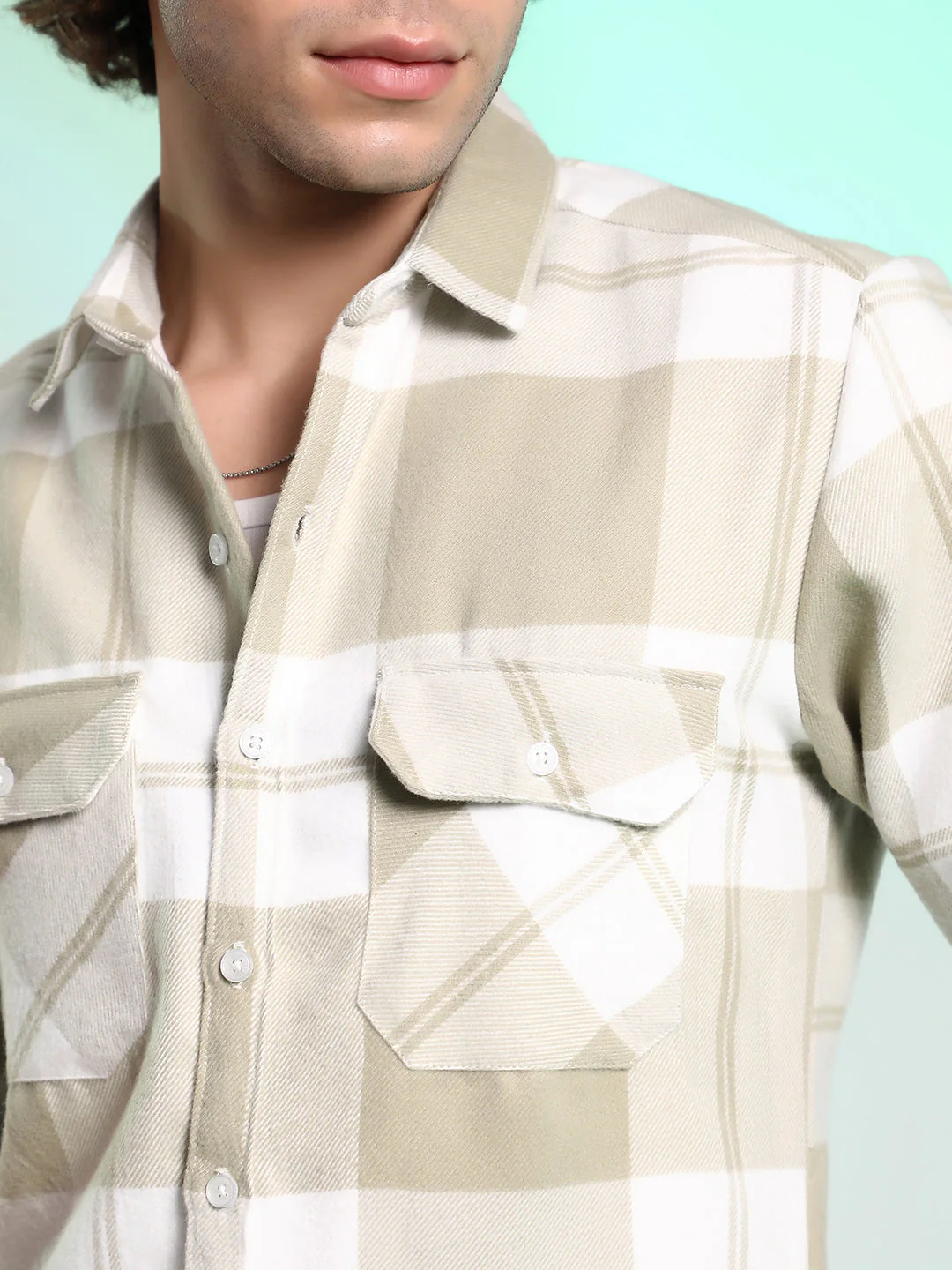 Tartan Utility Shirt - Image 7