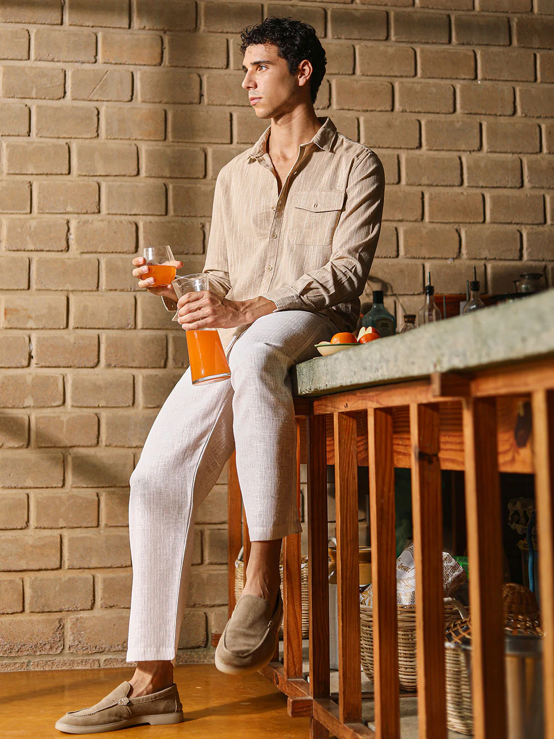 Thread-Jacquard Shirt - Image 6
