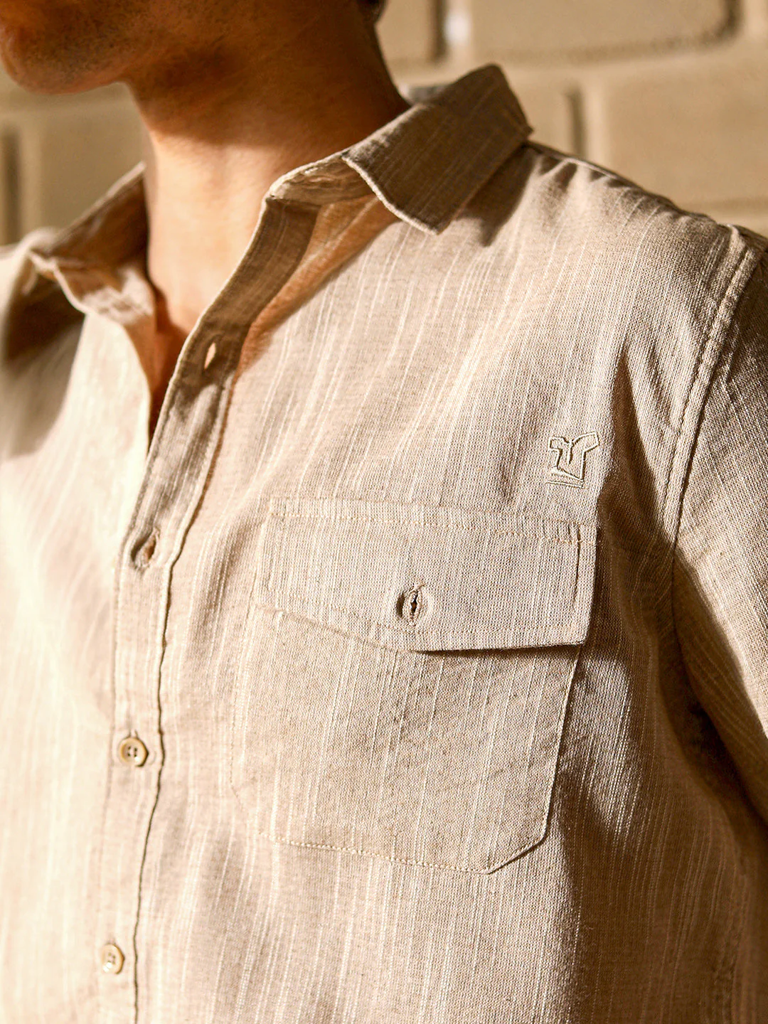 Thread-Jacquard Shirt - Image 7