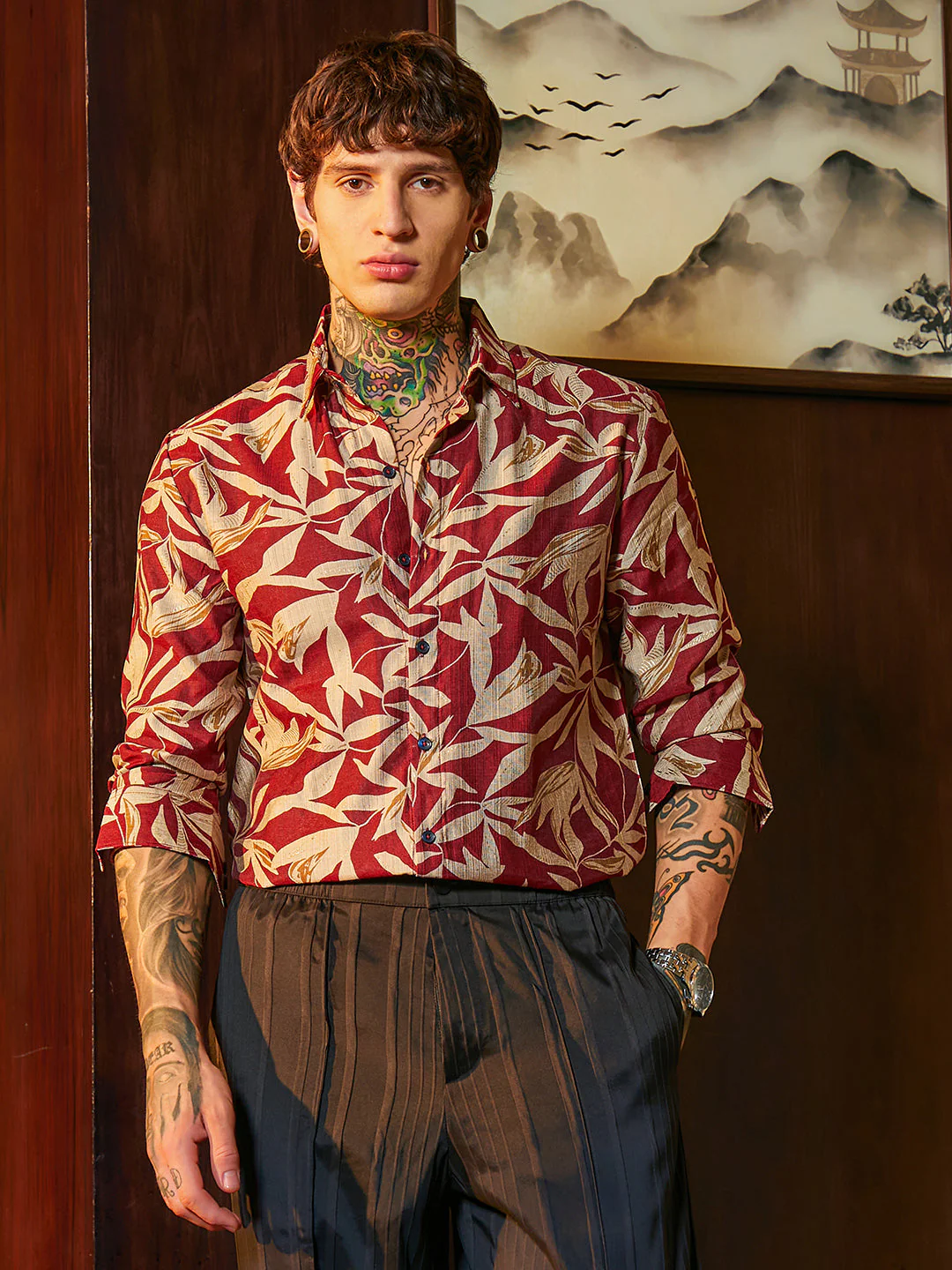 Flore Noir Shirt - Image 2