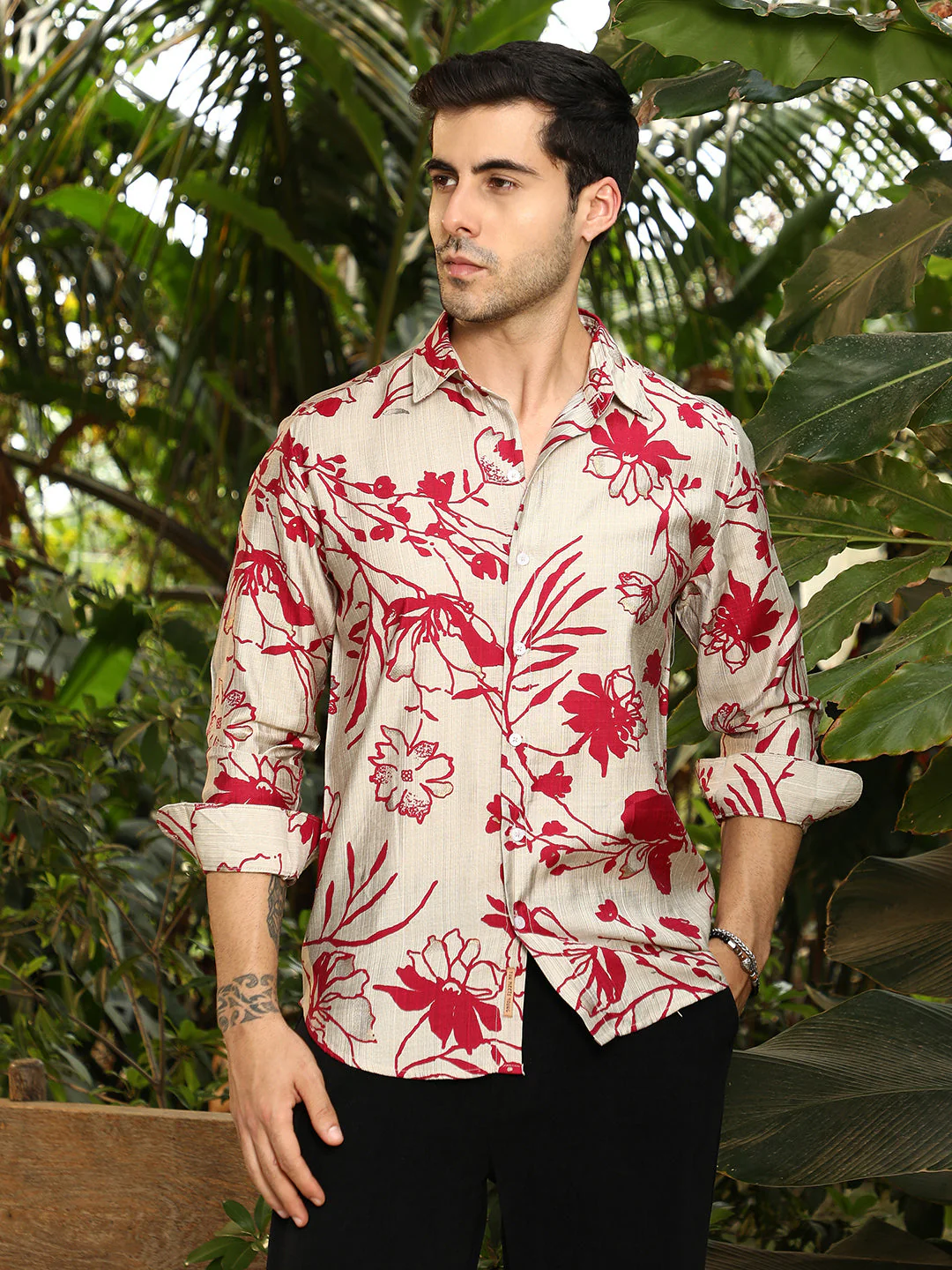 Freesia-Imprint Shirt - Image 2
