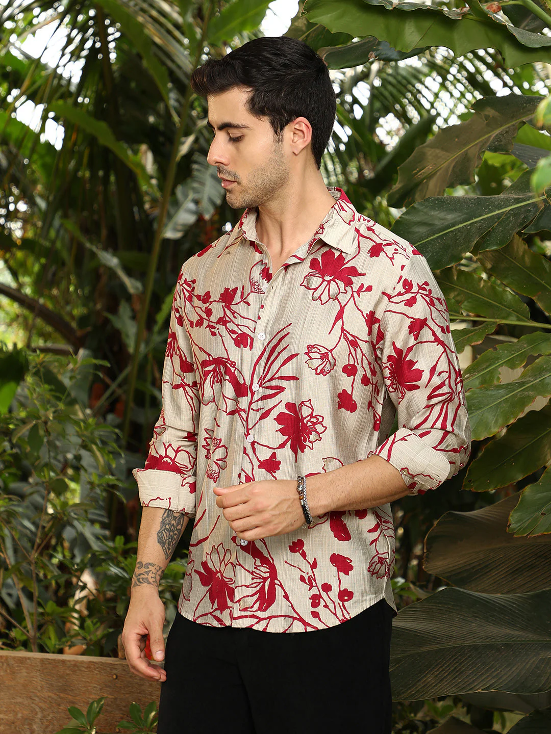 Freesia-Imprint Shirt - Image 3