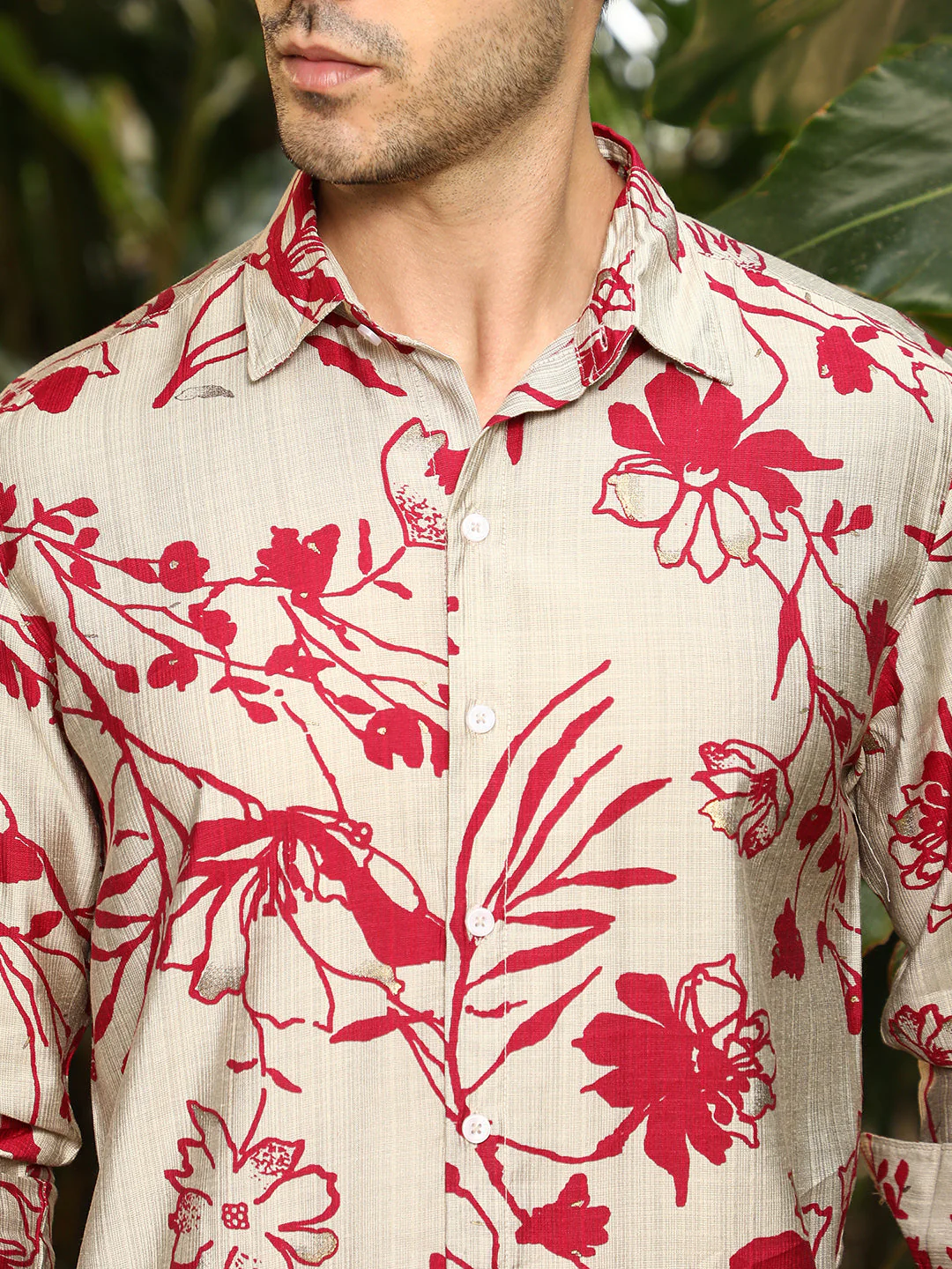 Freesia-Imprint Shirt - Image 7