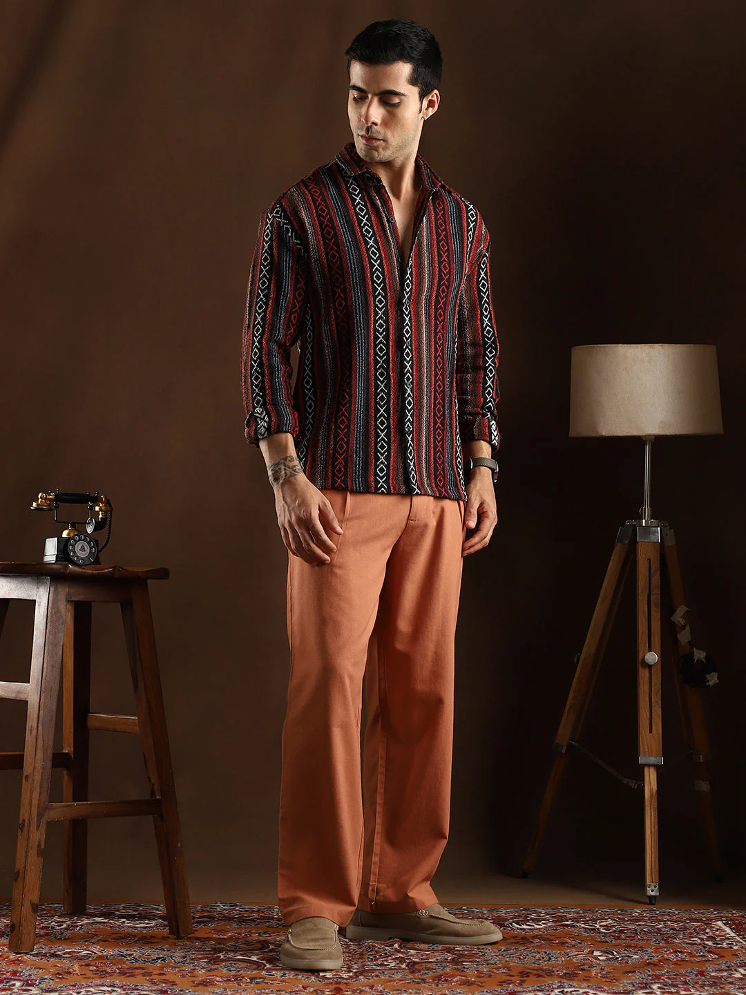 Folk-Weave Shirt - Image 5